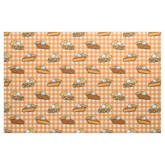 Fall Apple Pumpkin und Pecan Pie Muster Stoff (Fat Quarter (45,7 x 55,9 cm))