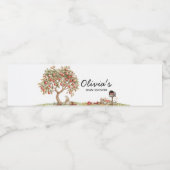 Fall Apple unserer Eyes Baby Dusche Wasserflaschenetikett (Einzelnes Label)