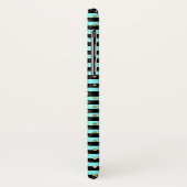 Fall Aqua, Black, Gold Case-Mate iPhone X Hülle (Hinten/Links)