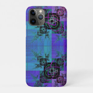 Fall Aqua und Lilac Fraktal Joy iPhone/iPad Case-Mate iPhone Hülle
