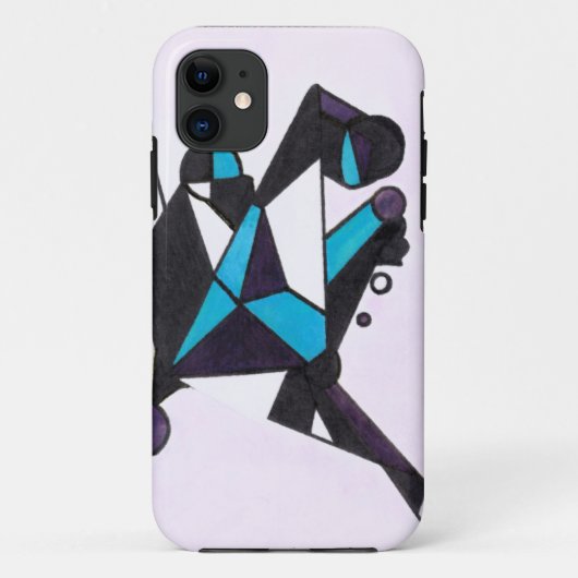 Fall aquamarin Stealth Case-Mate iPhone Hülle (Rückseite)