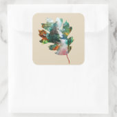 Fall Art, Autumn Leaf Art Sticker (Tasche)