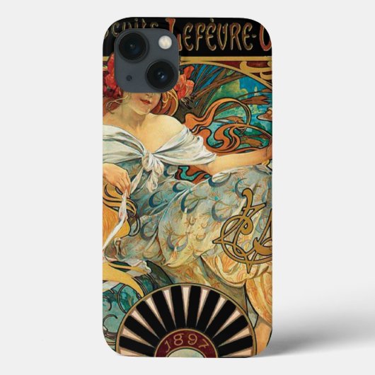 Fall Art Nouveau iPad Case-Mate iPhone Hülle (Rückseite)
