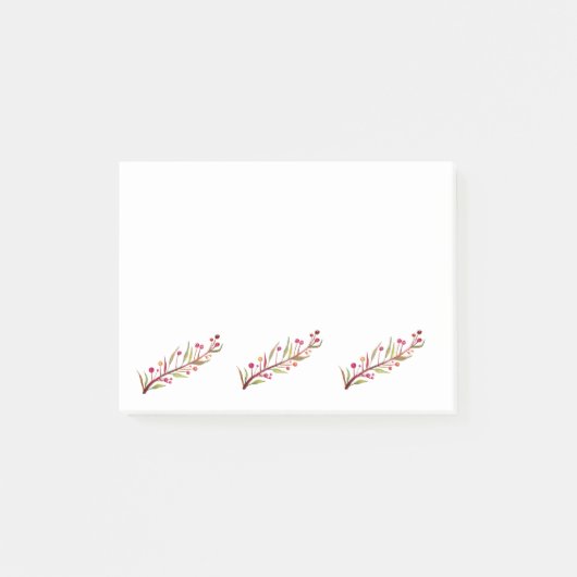 Fall Art Post-it Notes Klebezettel (Vorderseite)