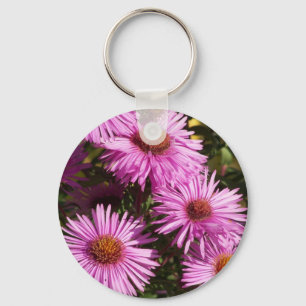 Fall-Aster-Schlüsselanhänger Schlüsselanhänger