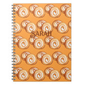 Fall Ästhetische Pumpwalze Notizblock (Vorderseite)