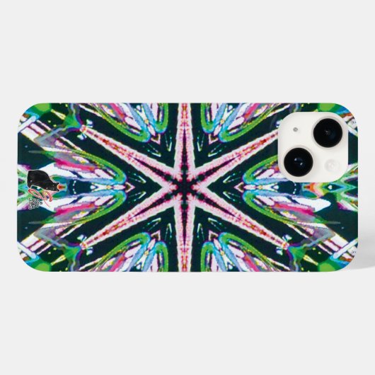 Fall Astral Kaleidoskop iPhone Case-Mate iPhone Hülle (Rückseite (Horizontal))