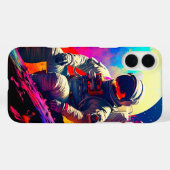 Fall Astronaut Case-Mate iPhone Hülle (Rückseite (Horizontal))