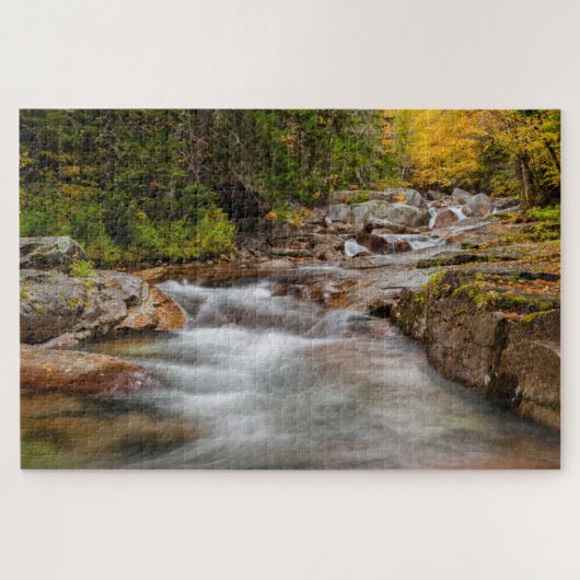 Fall at Jefferson Brook, New Hampshire Puzzle (Horizontal)