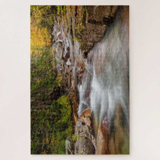 Fall at Jefferson Brook, New Hampshire Puzzle (Vertikal)