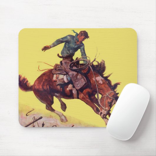 Fall auf Cowboy Mousepad (Mit Mouse)