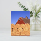 Fall auf dem Bauernhof Postkarte (Stehend Vorderseite)