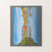 Fall auf langer Teichacadia-Nationalpark Maine Puzzle (Vertikal)