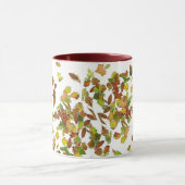 FALL/AUTUMENBLÄTE, weiß Tasse (Zentrum)