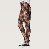 Fall Autumn Floral Leggings (Links)