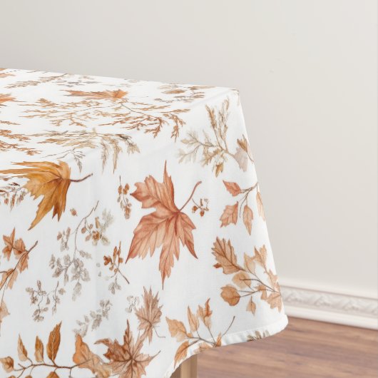Fall Autumn Leaves Table Cloth Thanksgiving Decor Tischdecke (Beispiel)