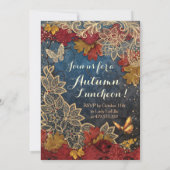 FALL AUTUMN-PARTY EINLADUNGEN (Rückseite)