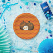 Fall/Autumn/pumpkin Paper Plate Pappteller (Party)