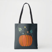 FALL AUTUMN PUMPKIN TASCHE REVERSIBLE (Vorderseite)