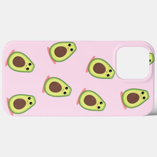 Fall Avocado Niedlich iPhone/iPad Case-Mate iPhone Hülle (Rückseite (Horizontal))