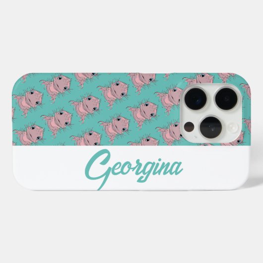 Fall Axolotl iPhone Case-Mate iPhone Hülle (Rückseite (Horizontal))