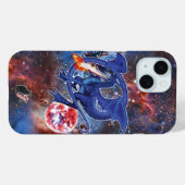 Fall Azurite Cosmic Dragon Case-Mate iPhone Hülle (Rückseite (Horizontal))