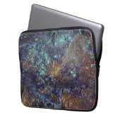 Fall Azurite und Malachite Electronics Laptopschutzhülle (Vorderseite Links)
