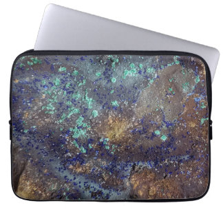 Fall Azurite und Malachite Electronics Laptopschutzhülle