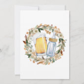 Fall Baby Braut Babydusche Einladung (Rückseite)