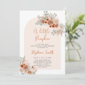 Fall Baby Dusche Einladung (Stehend Vorderseite)