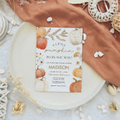 Fall Baby Dusche Einladung Pumpkin