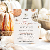 Fall Baby Dusche | Little Süsse Pie Einladung