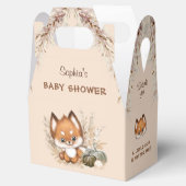 Fall Baby Dusche Niedlich Fox Pampas Pumpkin Gefäl Geschenkschachtel (Geöffnet)