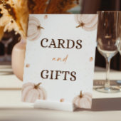 Fall Baby Duschkarten und Geschenkschild Poster