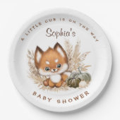 Fall Baby Duschpapier Teller (Vorderseite)