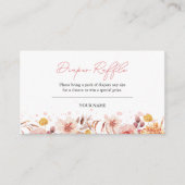 Fall Baby Duwer Diaper Raffle Begleitkarte (Vorderseite)