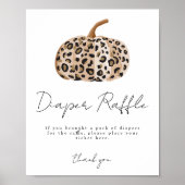 Fall Baby Duwer Diaper Raffle Poster (Vorne)