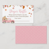 Fall Baby Duwer Windschutzscheibe für ein Mädchen Begleitkarte (Vorne/Hinten)