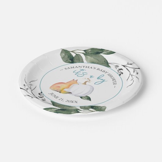 Fall Baby Shooting Paper Teller Woodlands Wasserfa (Schrägansicht)