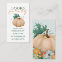 Fall Baby Shower Autumn Floral Books For Baby