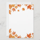 Fall Baby Shower, der Mama Best Game Card kennt Einladung (Rückseite)