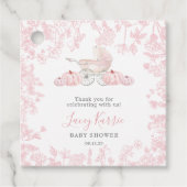 Fall Baby Showfavorit Geschenkanhänger (Vorderseite)