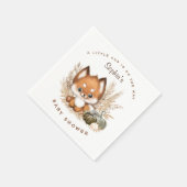 Fall Baby Showpapier & Party Napkins Serviette (Ecke)