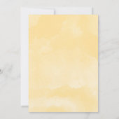 Fall Baby Sprinkle, neutraler Geschlechtsverkehr Einladung (Rückseite)