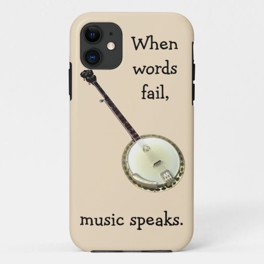 Fall Banjo Music iPhone 5 Case-Mate iPhone Hülle (Rückseite)