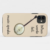 Fall Banjo Music iPhone 5 Case-Mate iPhone Hülle (Rückseite (Horizontal))