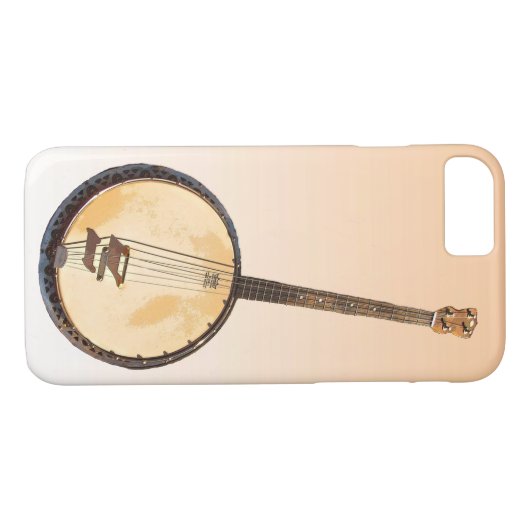 Fall Banjos Musical Instrument iPhone 8/7 Case-Mate iPhone Hülle (Rückseite (Horizontal))