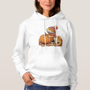 Fall Bartan Dragon mit Pumpkin Art Hoodie
