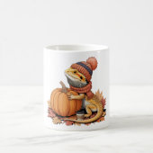 Fall Bartan Dragon mit Pumpkin Art Kaffeetasse (Mittel)