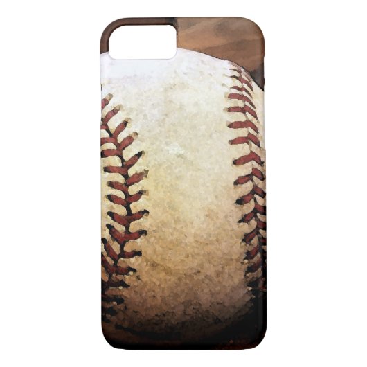 Fall Baseball Artwork iPhone 7 Case-Mate iPhone Hülle (Rückseite)